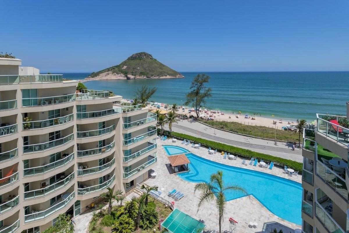 Apart Hotel A Beira Mar Na Praia Do Recreio Rio de Janeiro Exteriör bild