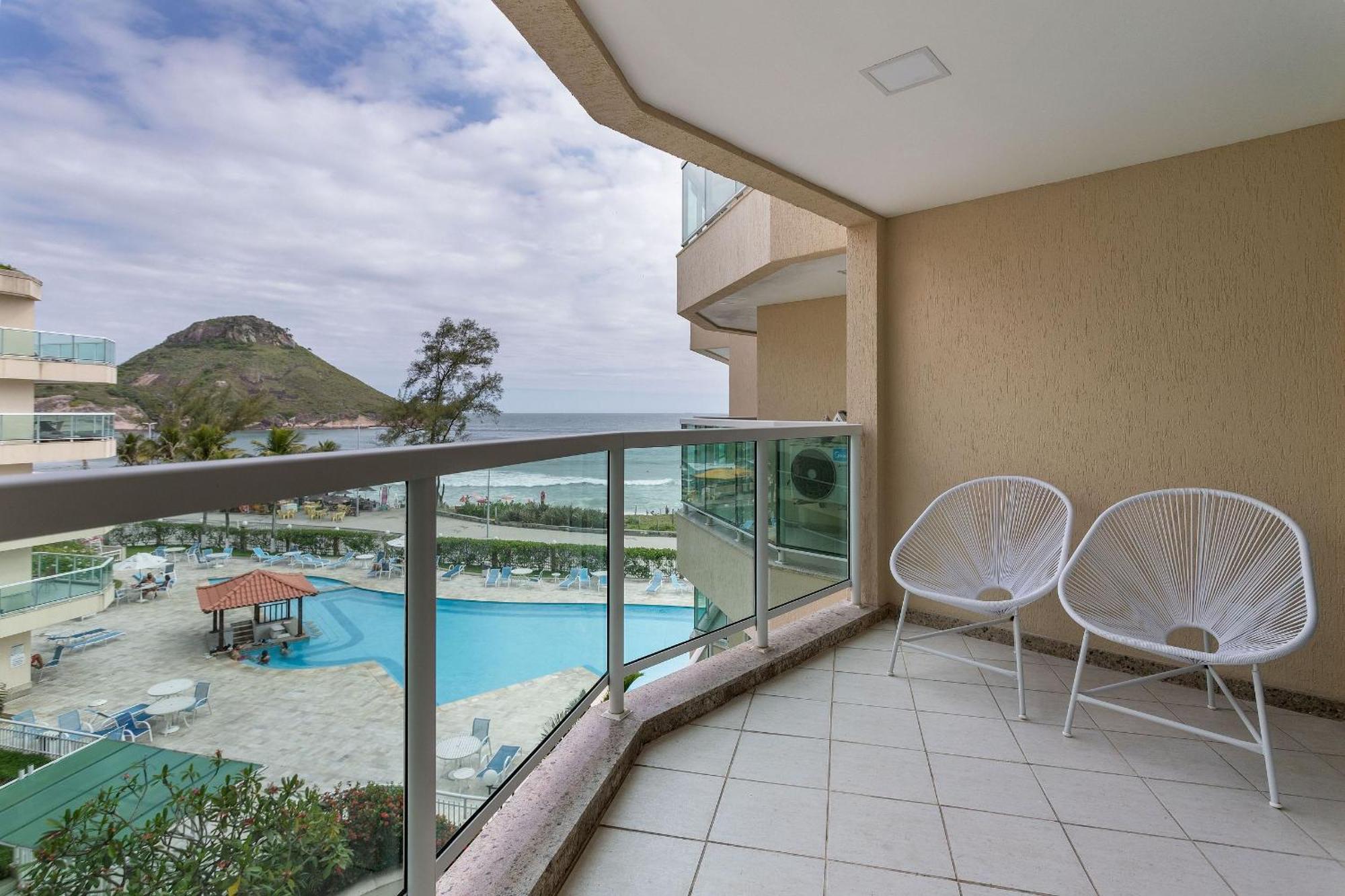 Apart Hotel A Beira Mar Na Praia Do Recreio Rio de Janeiro Exteriör bild