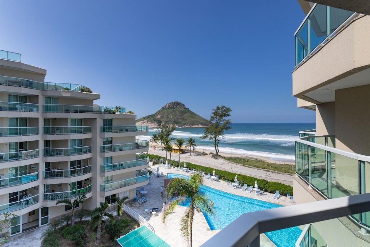 Apart Hotel A Beira Mar Na Praia Do Recreio Rio de Janeiro Exteriör bild